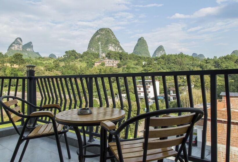 בית מלון כפרי The Bamboo Leaf Yangshuo