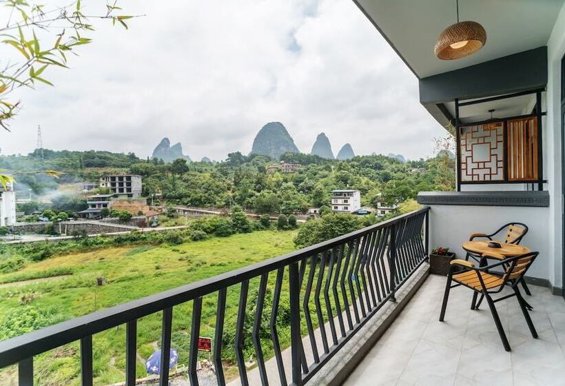 בית מלון כפרי The Bamboo Leaf Yangshuo