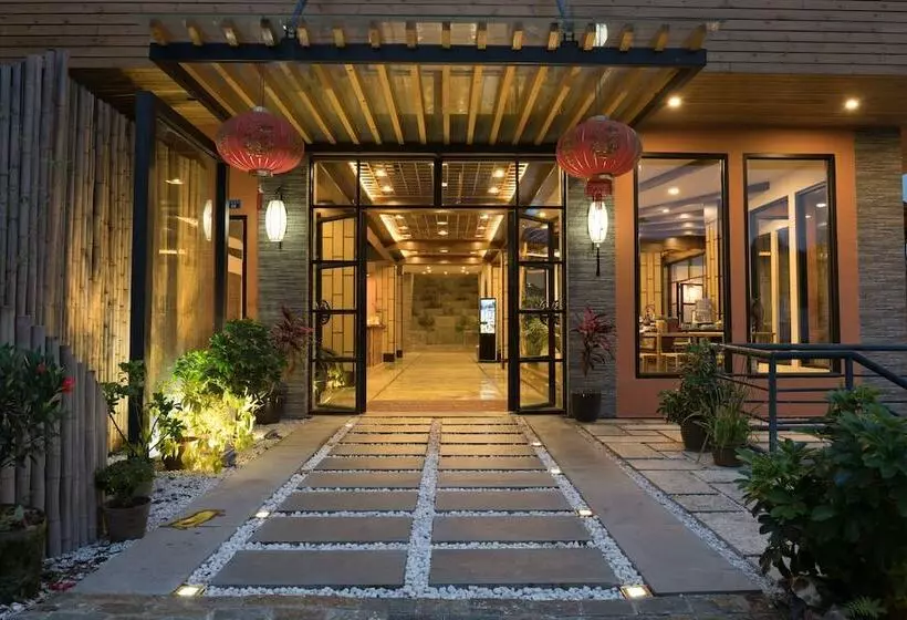 ホテル The Bamboo Leaf Yangshuo