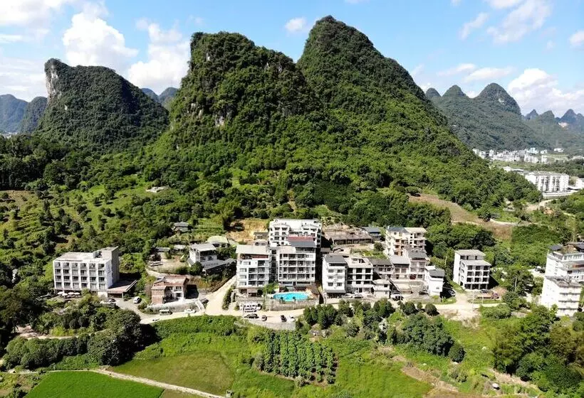 ホテル The Bamboo Leaf Yangshuo