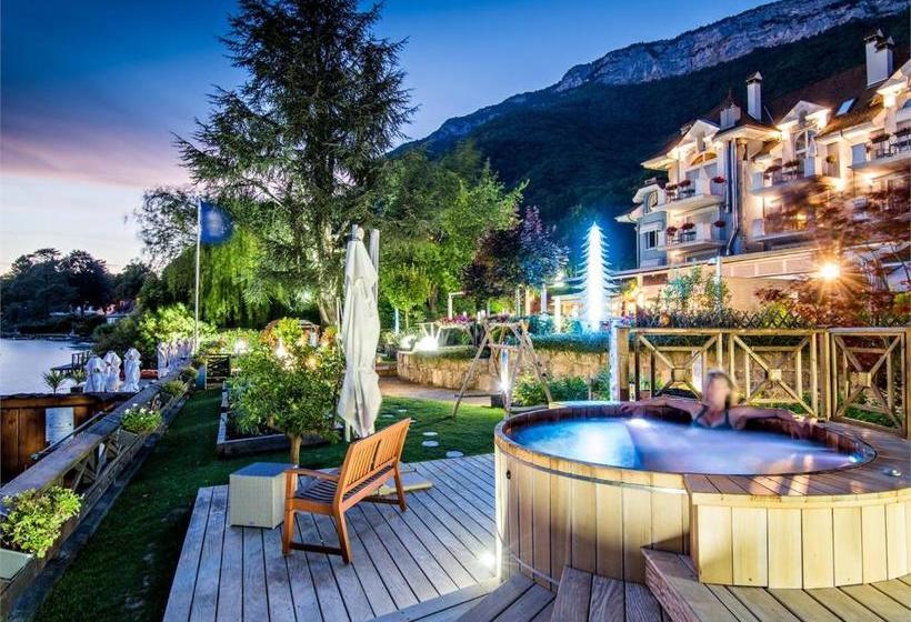 호텔 Hôtel Restaurant Yoann Conte Bord Du Lac