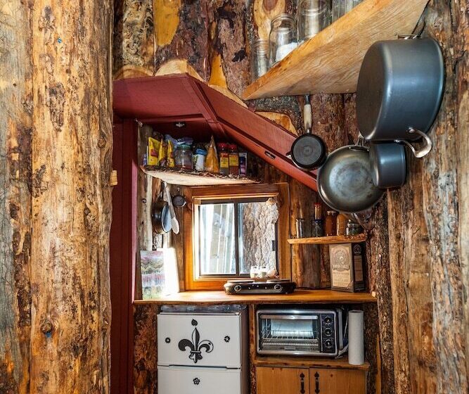 Treehouse By The Stream