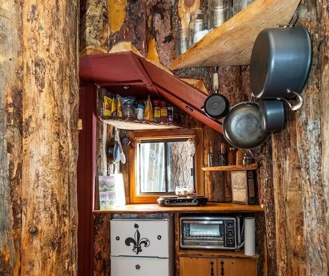 Treehouse By The Stream