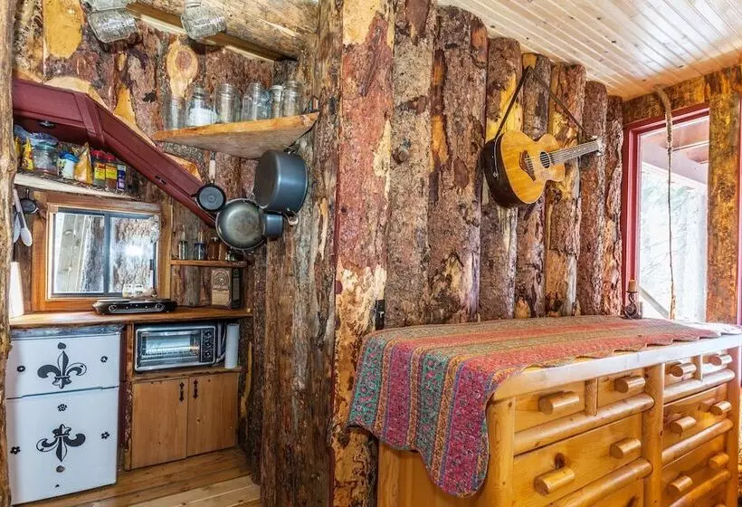 Treehouse By The Stream