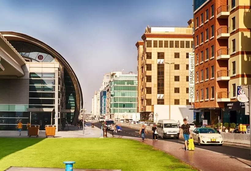 Rose Park Hotel   Al Barsha, Opposite Metro Station