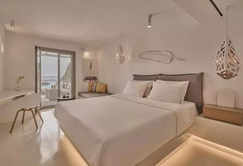 هتل Olvos Luxury Suites Mykonos