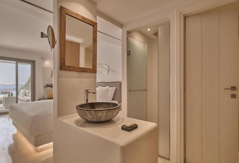 酒店 Olvos Luxury Suites Mykonos