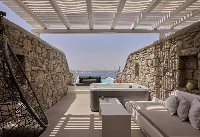 هتل Olvos Luxury Suites Mykonos