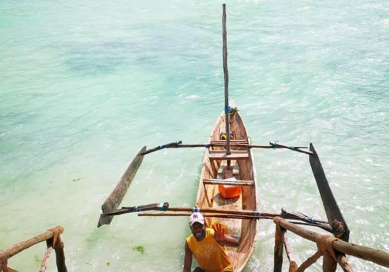 Hotelli The Island   Pongwe Lodge