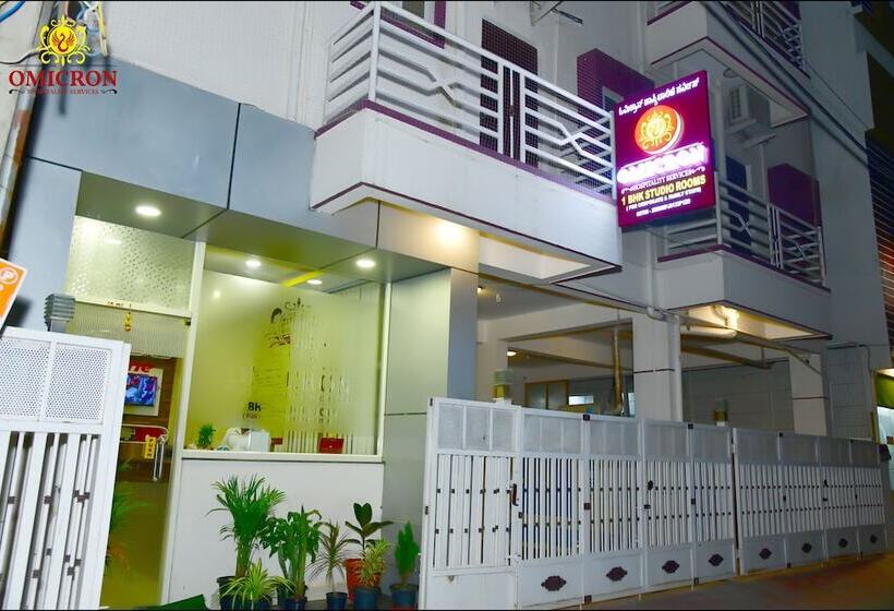 ホテル Omicron 1 Bhk Studio Room
