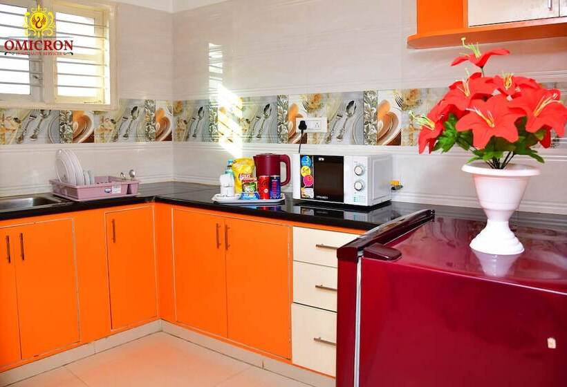 ホテル Omicron 1 Bhk Studio Room