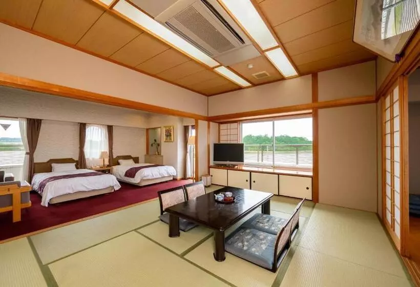 Hotelli Awarakitagata Onsen Kohanso Hanayurari