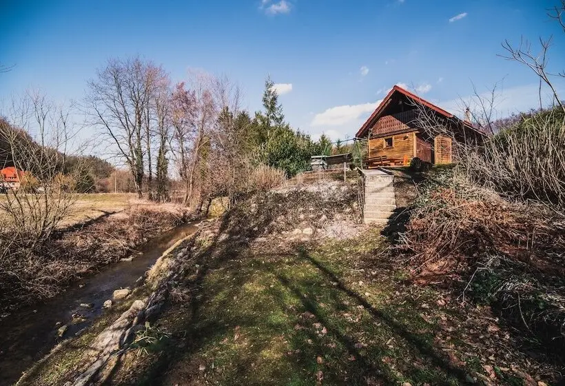 Wooden Cabin žurej With Hot Tub