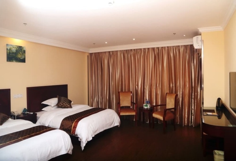 فندق Greentree Inn Shanghai Pudong Airport Heqing Huanqing Middle Road Express