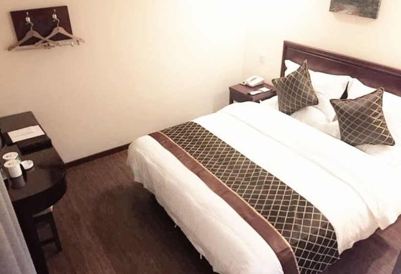 فندق Greentree Inn Shanghai Pudong Airport Heqing Huanqing Middle Road Express