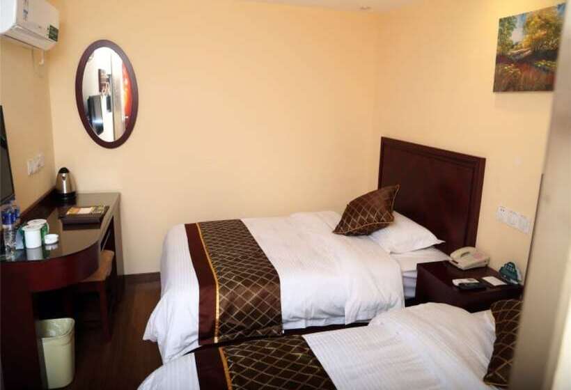 فندق Greentree Inn Shanghai Pudong Airport Heqing Huanqing Middle Road Express