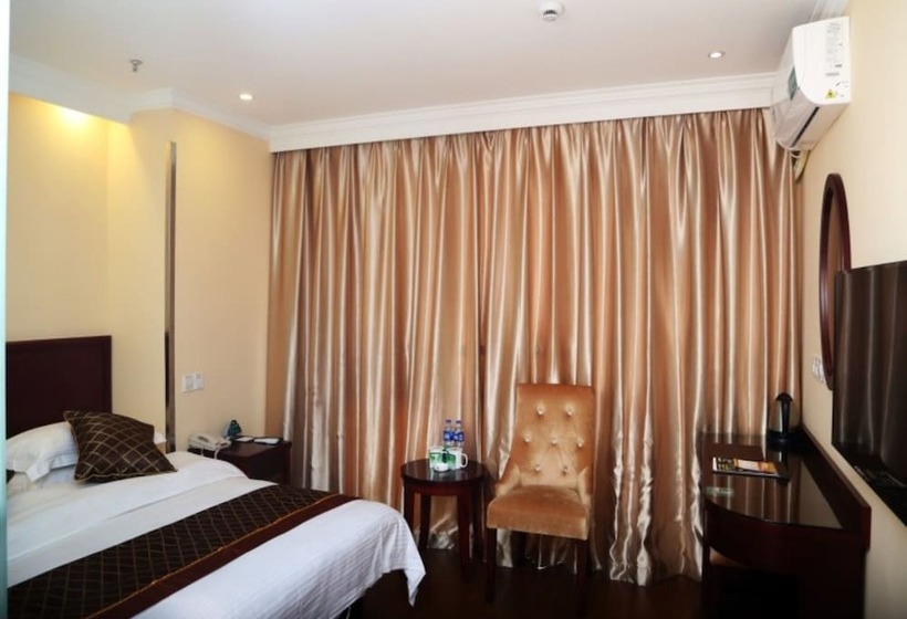 فندق Greentree Inn Shanghai Pudong Airport Heqing Huanqing Middle Road Express