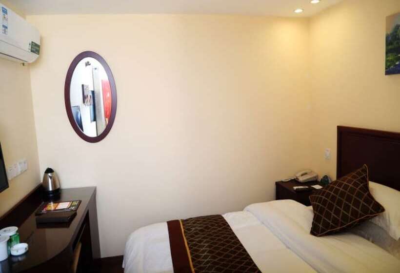 فندق Greentree Inn Shanghai Pudong Airport Heqing Huanqing Middle Road Express