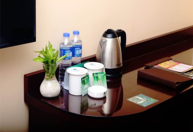 فندق Greentree Inn Shanghai Pudong Airport Heqing Huanqing Middle Road Express
