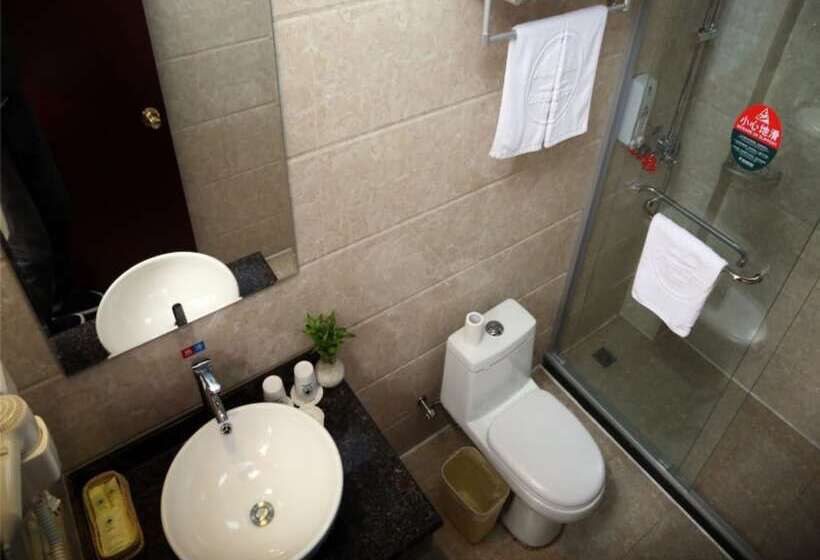 فندق Greentree Inn Shanghai Pudong Airport Heqing Huanqing Middle Road Express