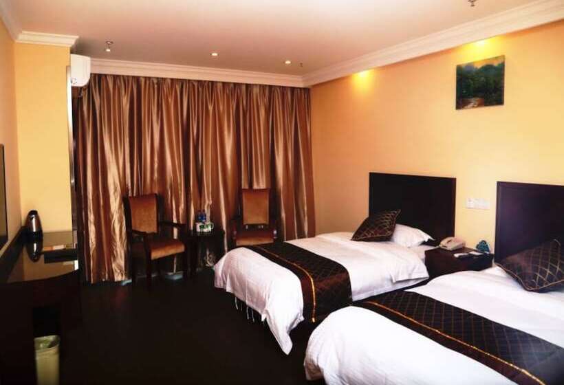 فندق Greentree Inn Shanghai Pudong Airport Heqing Huanqing Middle Road Express