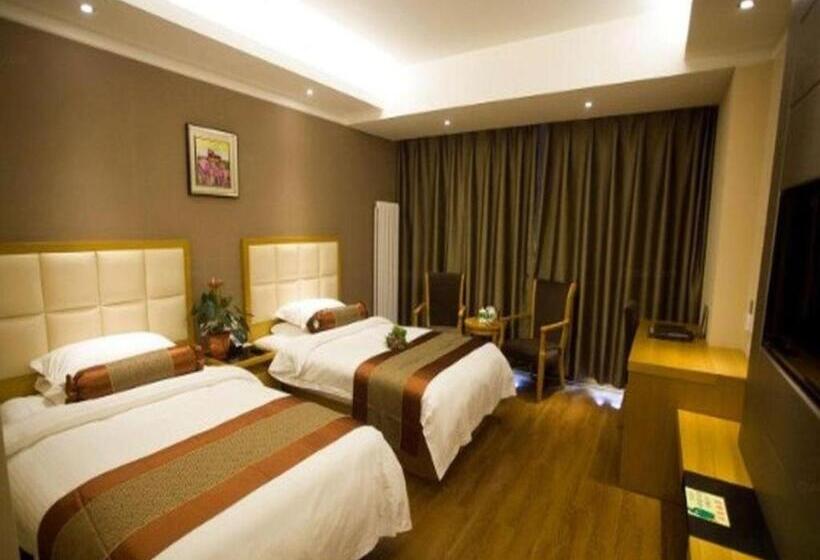 ホテル Greentree Inn Shandong Taian Feicheng Xincheng Road Business