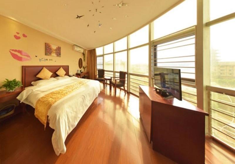 Otel Greentree Inn Shanghai Songjiang District Yanshou Road Li Ta Express