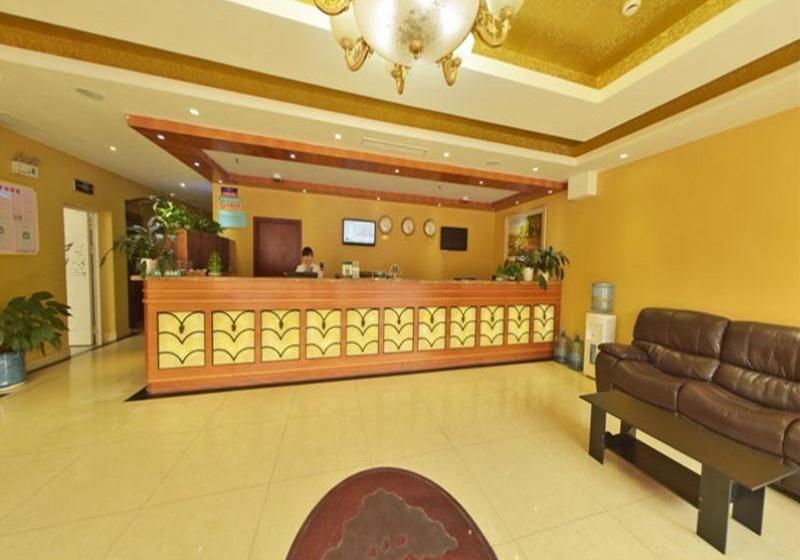 Otel Greentree Inn Shanghai Songjiang District Yanshou Road Li Ta Express