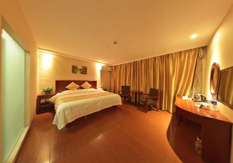 Otel Greentree Inn Shanghai Songjiang District Yanshou Road Li Ta Express