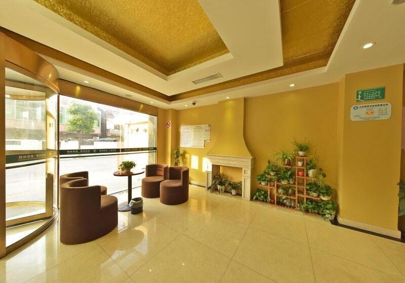 Otel Greentree Inn Shanghai Songjiang District Yanshou Road Li Ta Express