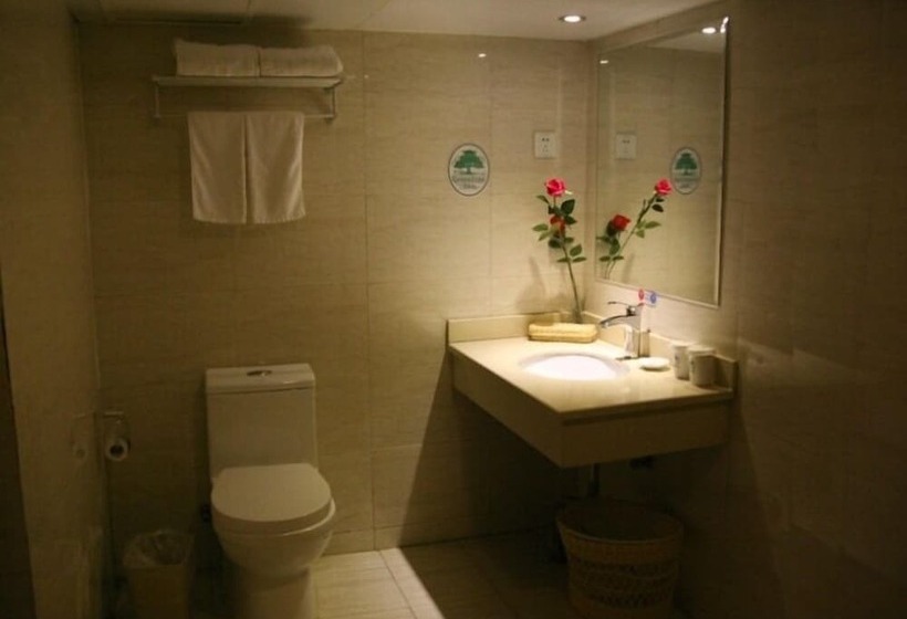 בית מלון כפרי Greentree Inn Yangzhou South Yangtze River Road University City Express