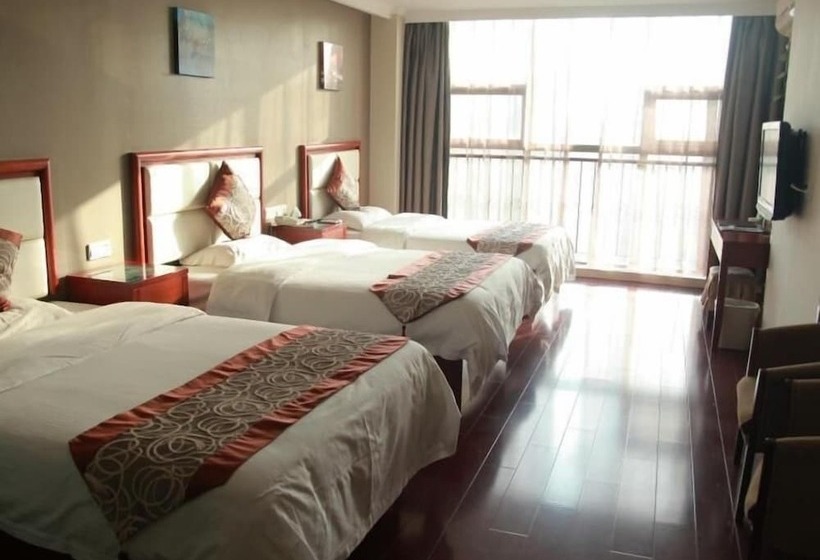 בית מלון כפרי Greentree Inn Yangzhou South Yangtze River Road University City Express