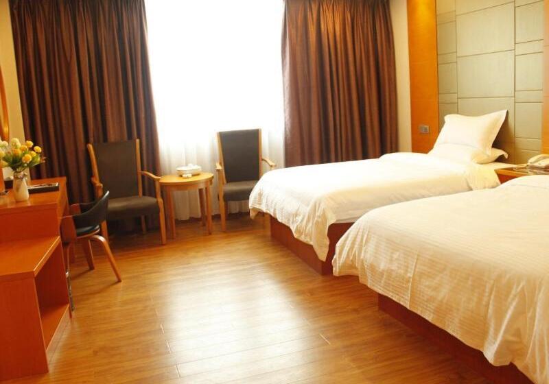 בית מלון כפרי Greentree Inn Shantou Haojiang Dahao Business