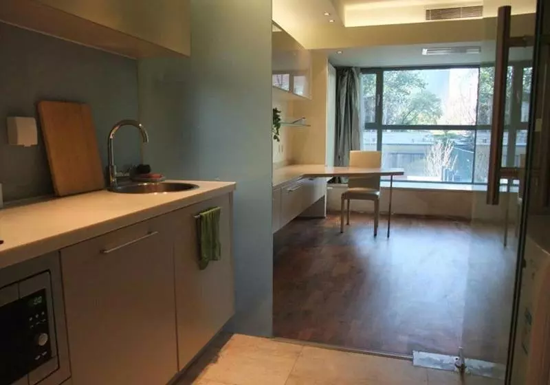 هتل Beijing New Oriental Suites In Seasons Park Sanlitun