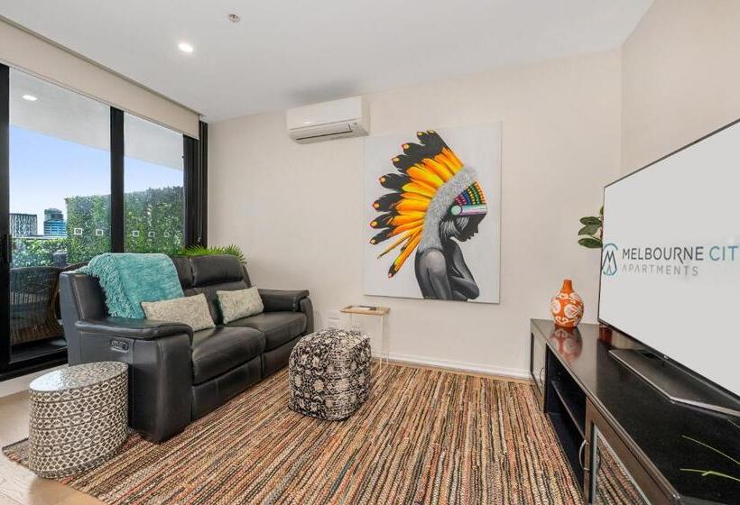 酒店 Melbourne City Apartments   Teri