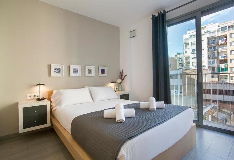 Отель Bbarcelona Apartments Gaudi Flats