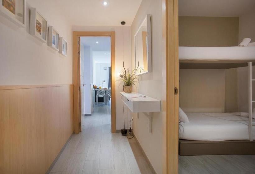 Отель Bbarcelona Apartments Gaudi Flats