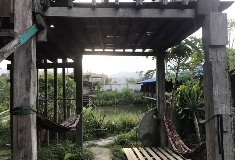 هاستل Chiangdao Wood House Homestay
