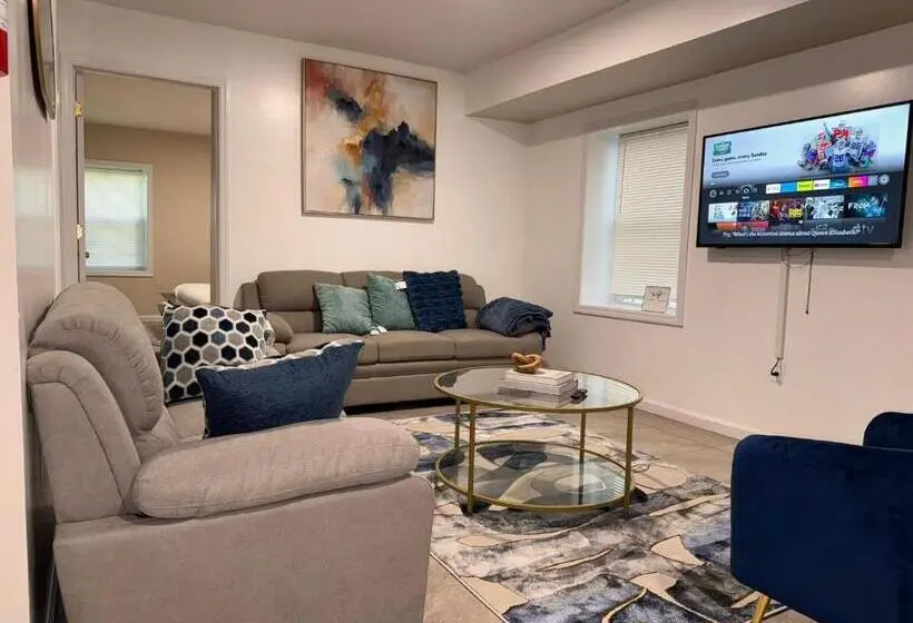 پانسیون Cosy Bedroom 6 Minutes To Ewr Prudential Hotels Pen Station