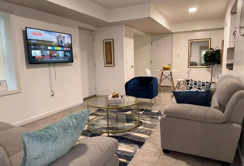 پانسیون Cosy Bedroom 6 Minutes To Ewr Prudential Hotels Pen Station