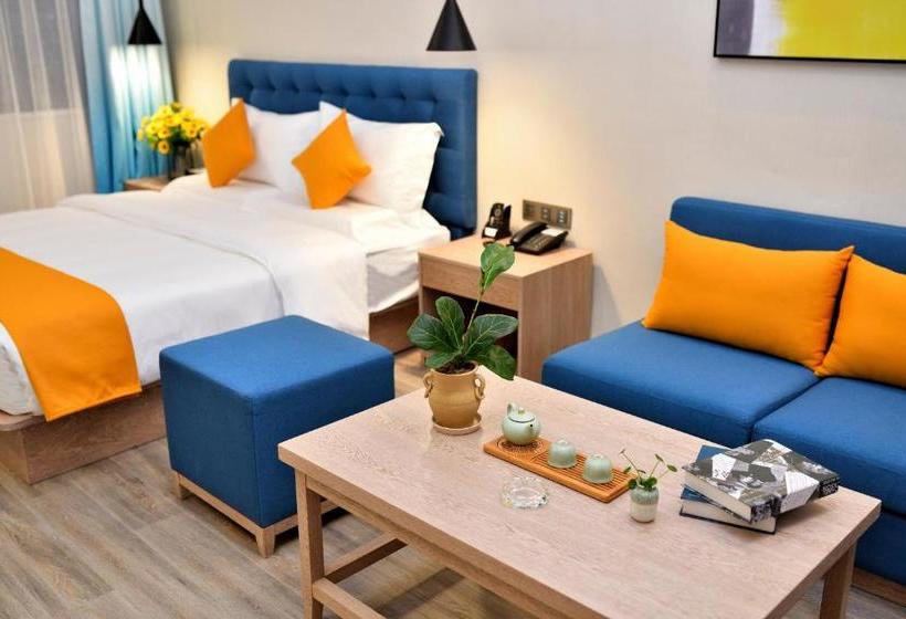 בית מלון כפרי Seyearn  Tangzi Lane Metro Station