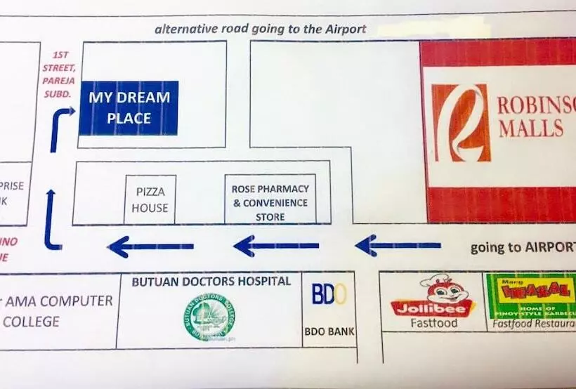 My Dream Place Hotel   Near Robinsons Mall