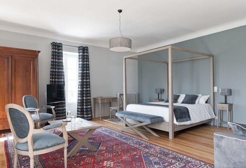 住宿加早餐  Chambres D Hôtes Du Château De Seguin