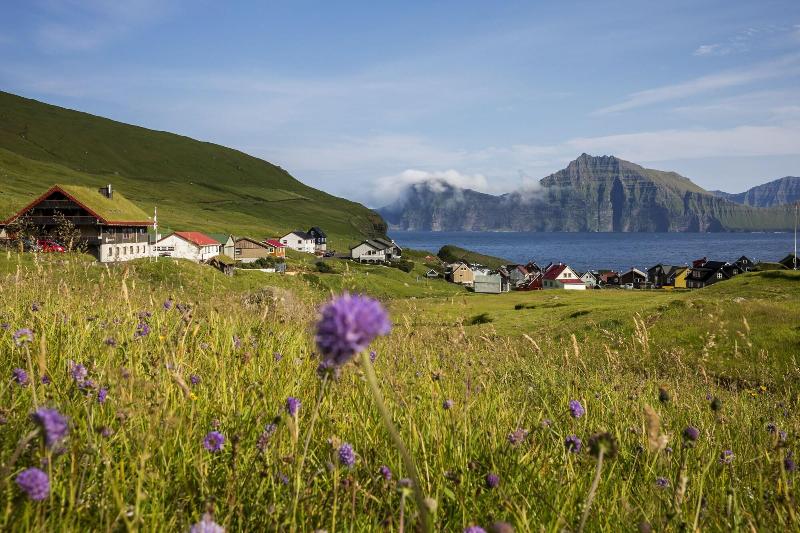 بنسيون Gjaargardur Guesthouse Gjogv