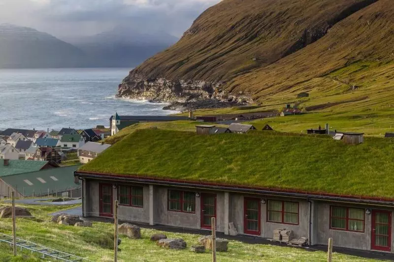 ペンション Gjaargardur Guesthouse Gjogv