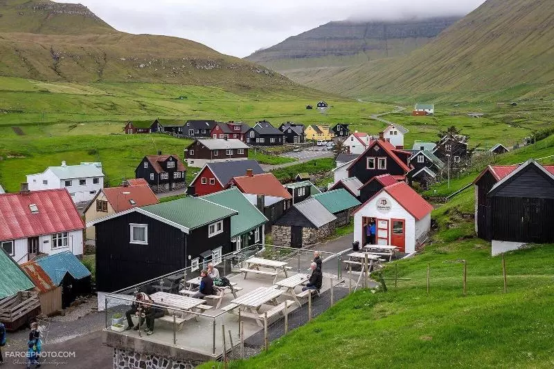 ペンション Gjaargardur Guesthouse Gjogv