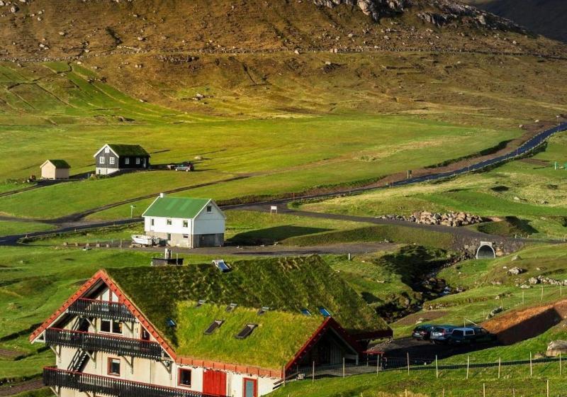 بنسيون Gjaargardur Guesthouse Gjogv