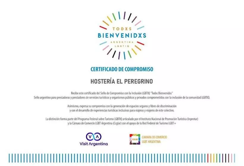 Retkeilymaja Hostería El Peregrino