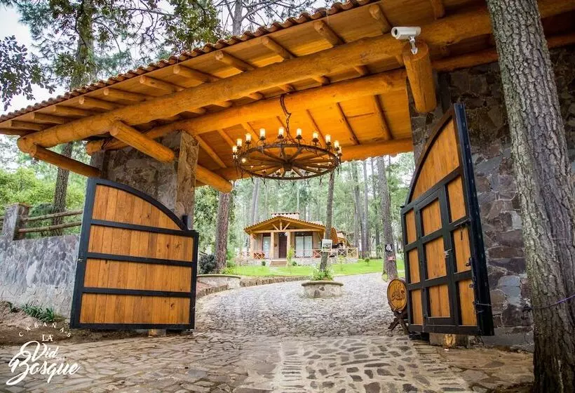ホテル Cabañas La Vid Del Bosque