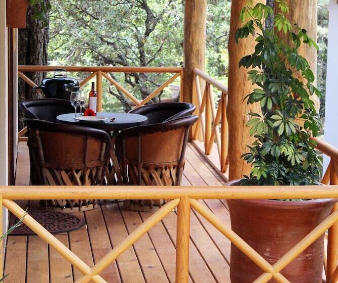 בית מלון כפרי Cabañas La Vid Del Bosque